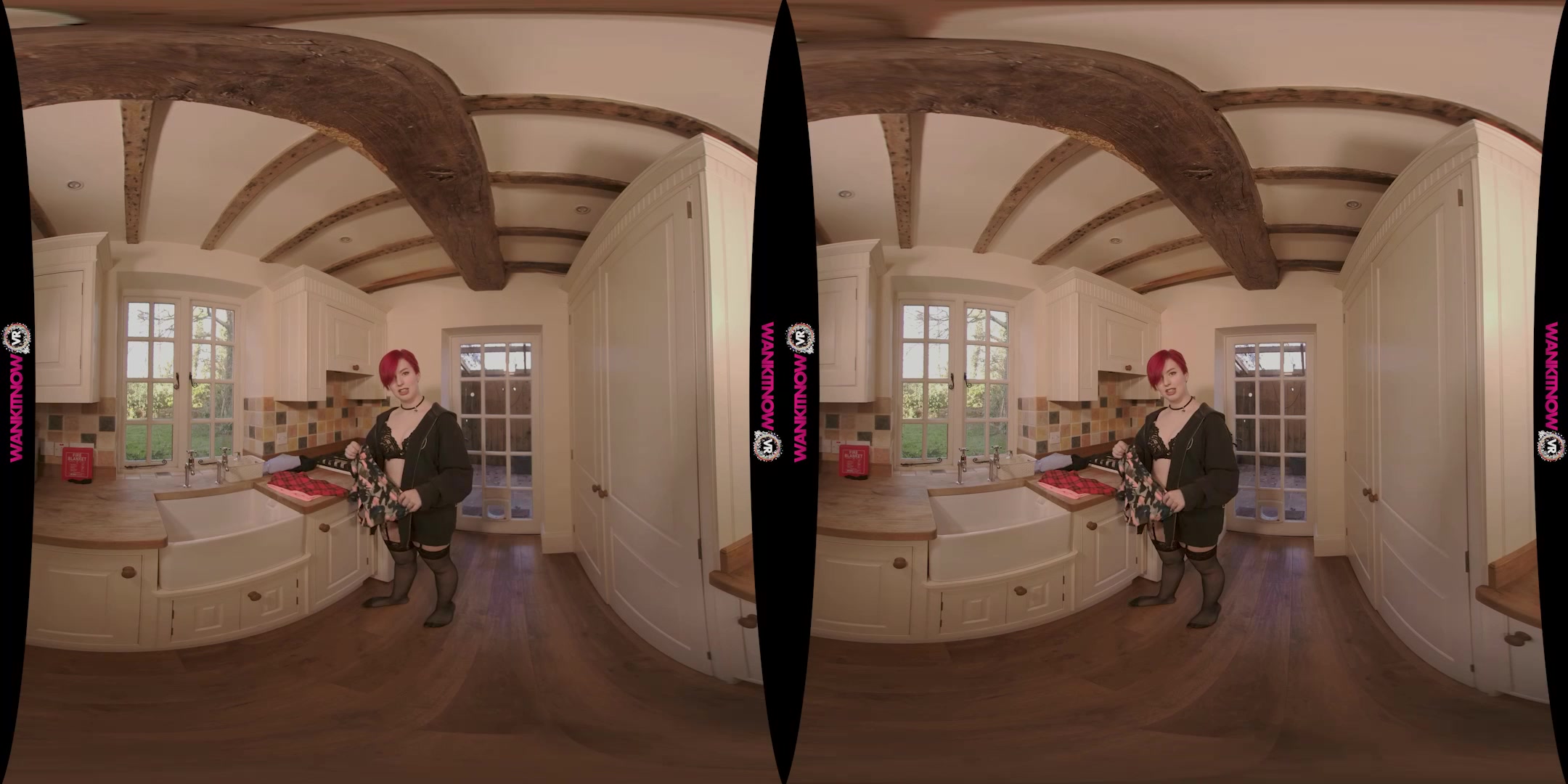 Rock Hard Housemate featuring Olivia Kinks - WankitNowVR