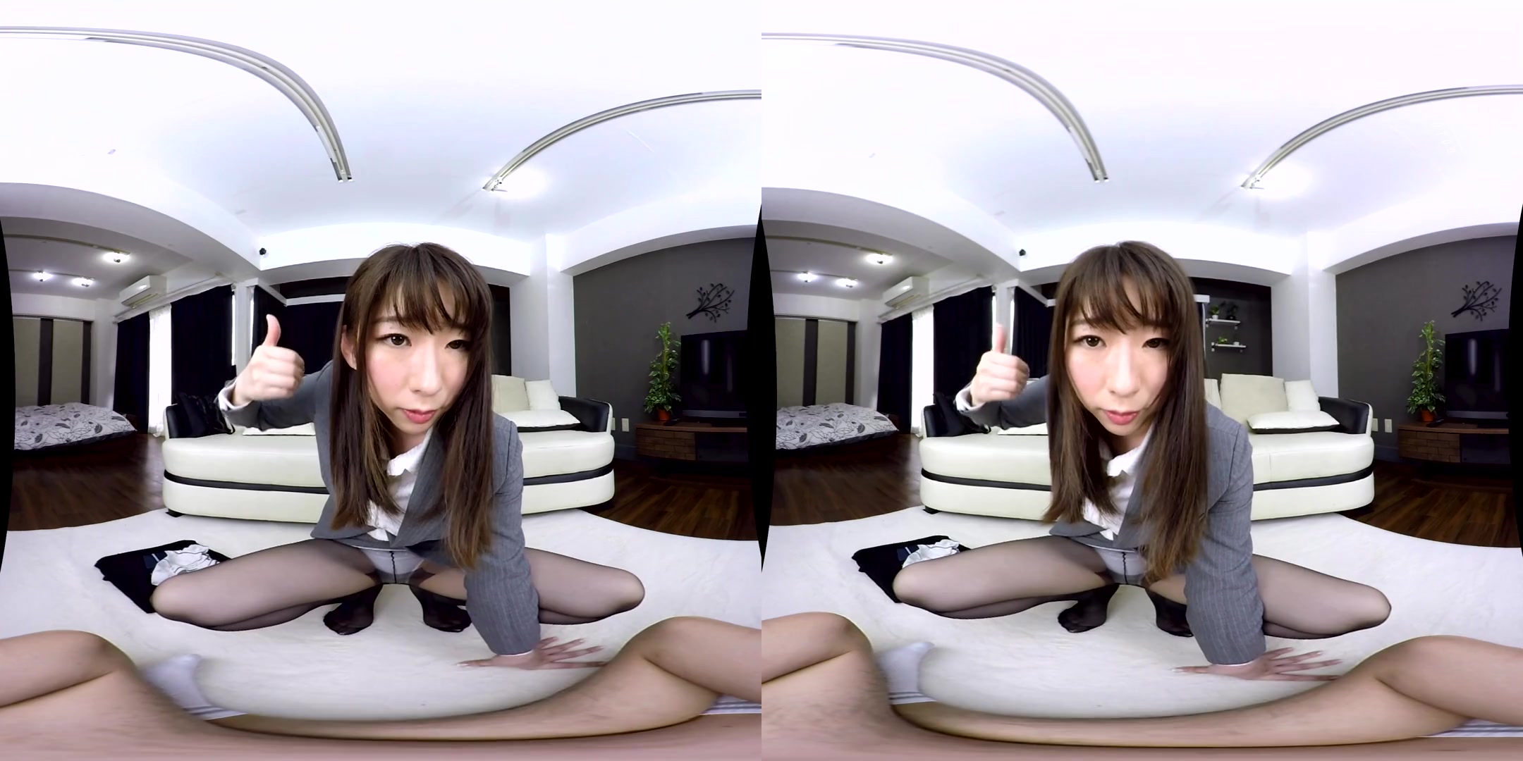 Secret Masturbation Practice with a Gentle Teacher in Black Pantyhose 1 - Asian Nylon Hardcore