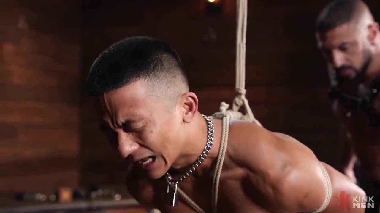 Asian Singaporean Twink Bound And Fucked In Bdsm