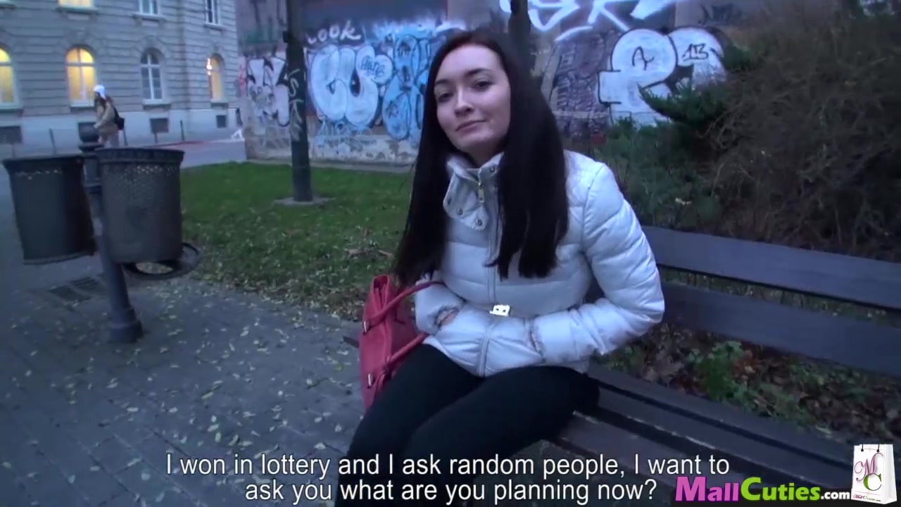 MallCuties teen 18+ amateur girl with big boobs fucks on public