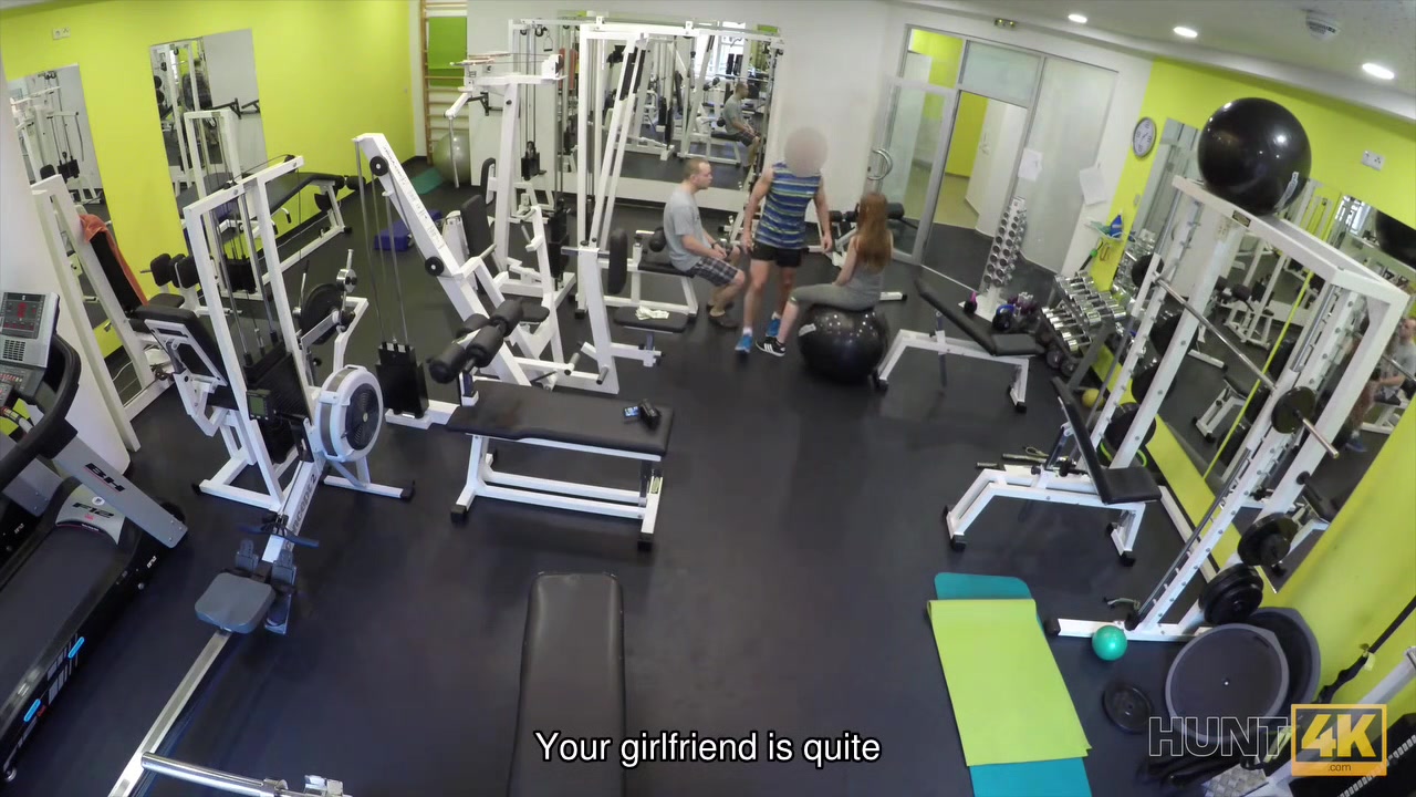 HUNT4K. Cuckold video where winsome gal is fucked by mature stranger