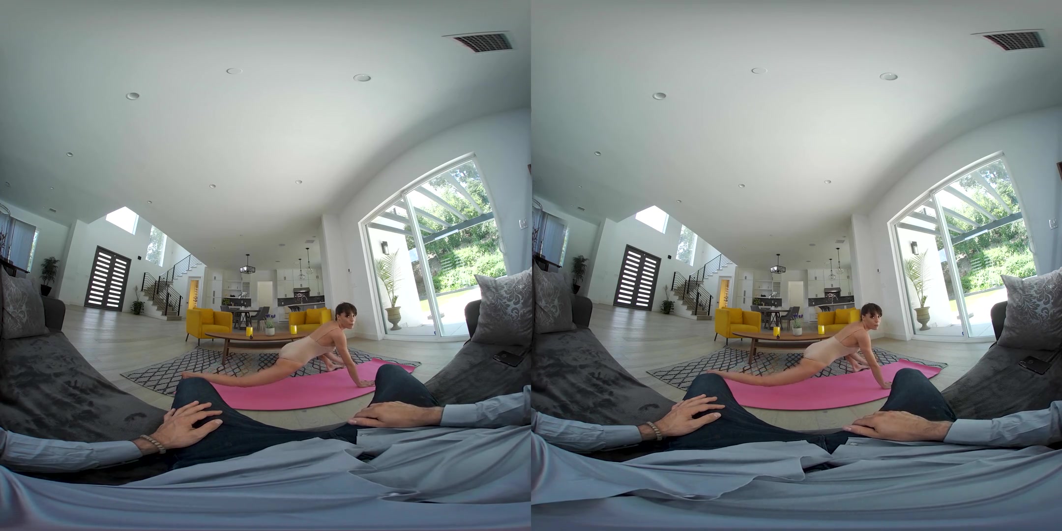 Enlighten Up! - POV Sweaty Yoga Sex - SexLikeReal