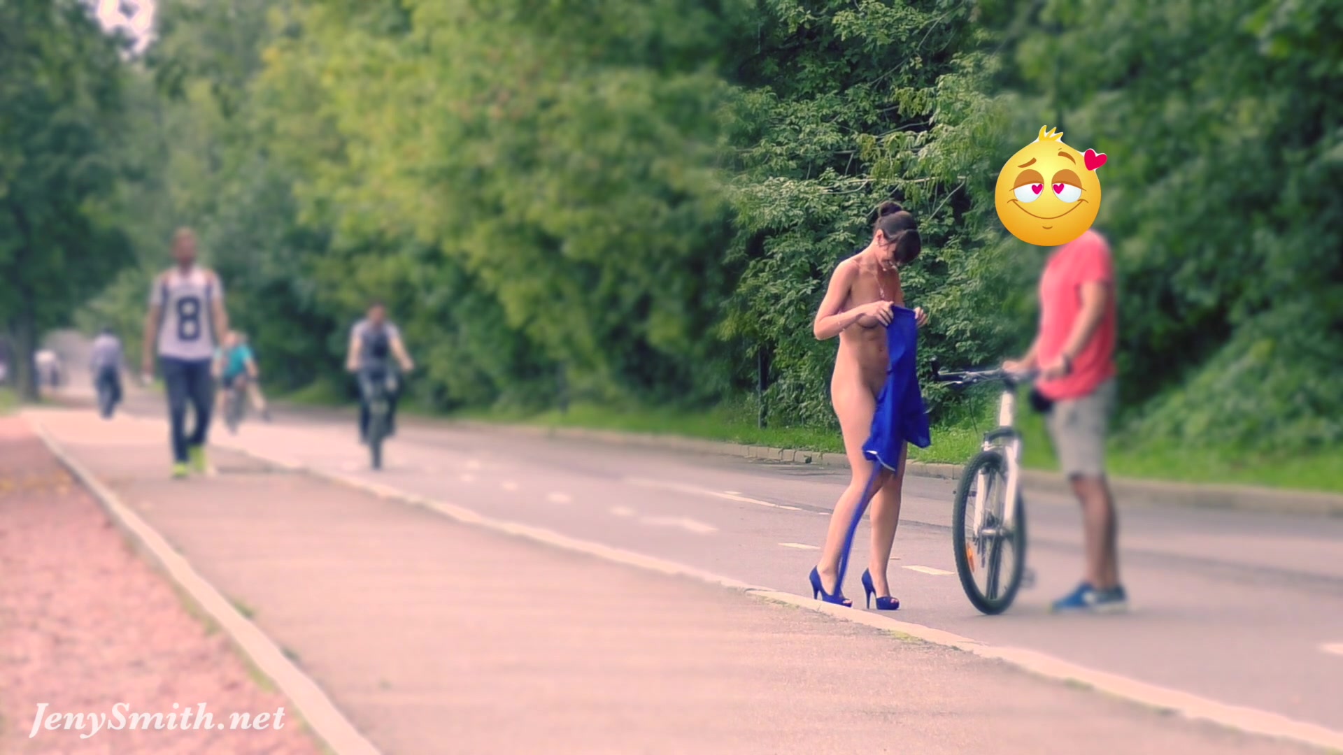 Captures Jeny Getting Repeatedly Stripped in Public