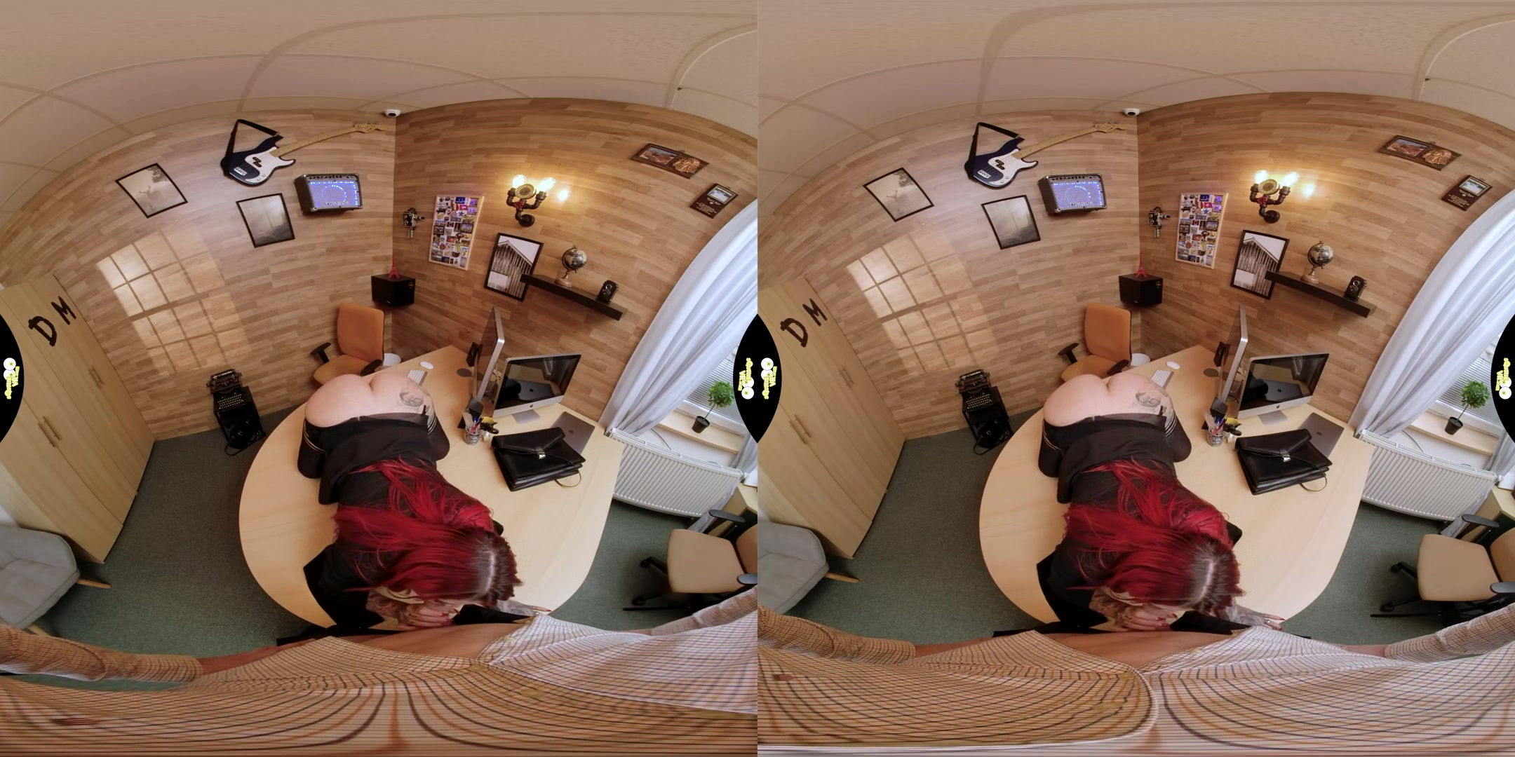 Strict Boss - Huge Tits Redhead Fucked POV at the Office