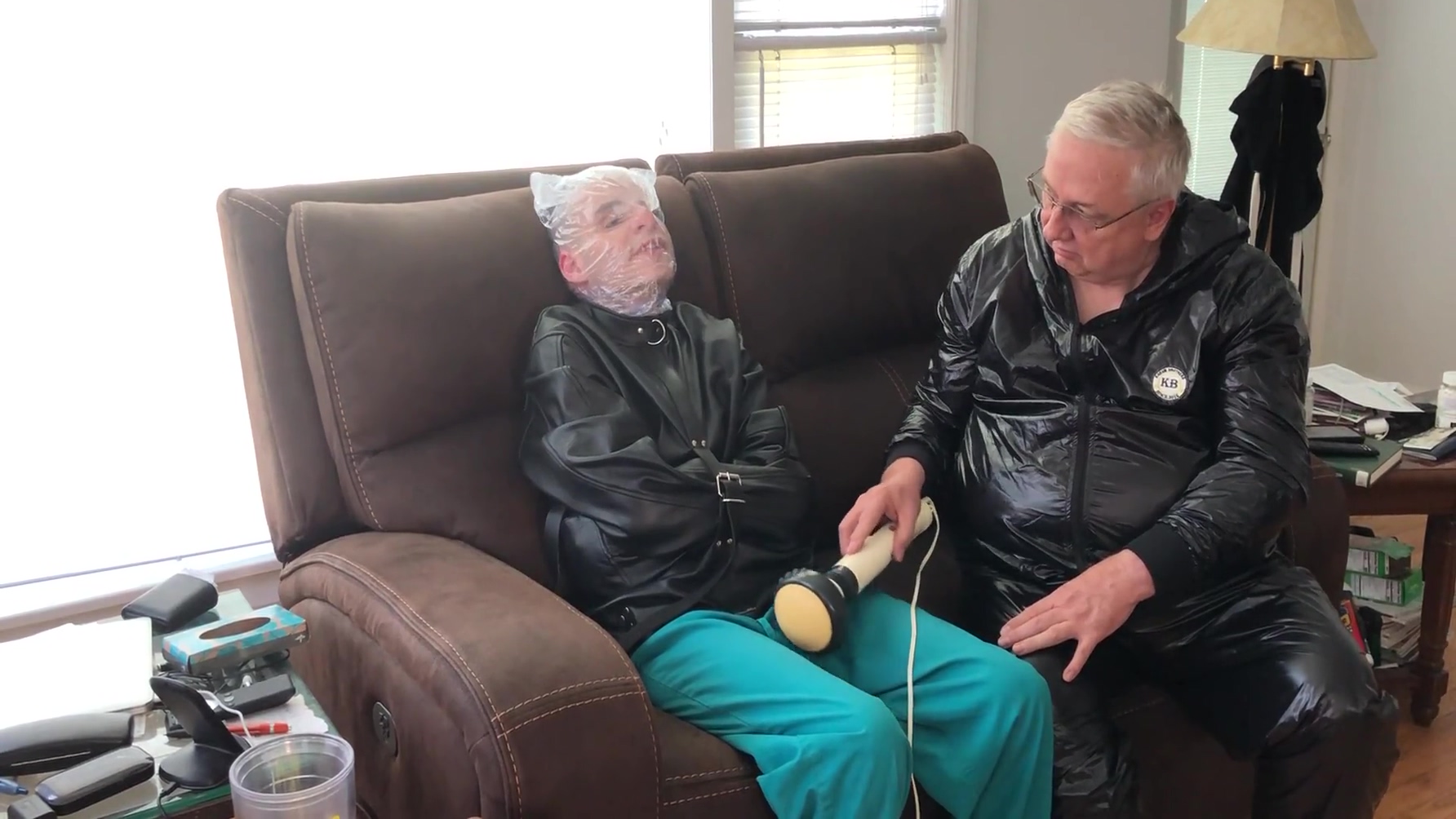 Jun 14 2022 - A Relaxing Time In My Straitjacket With Heat Shrink Wrap Breath Control
