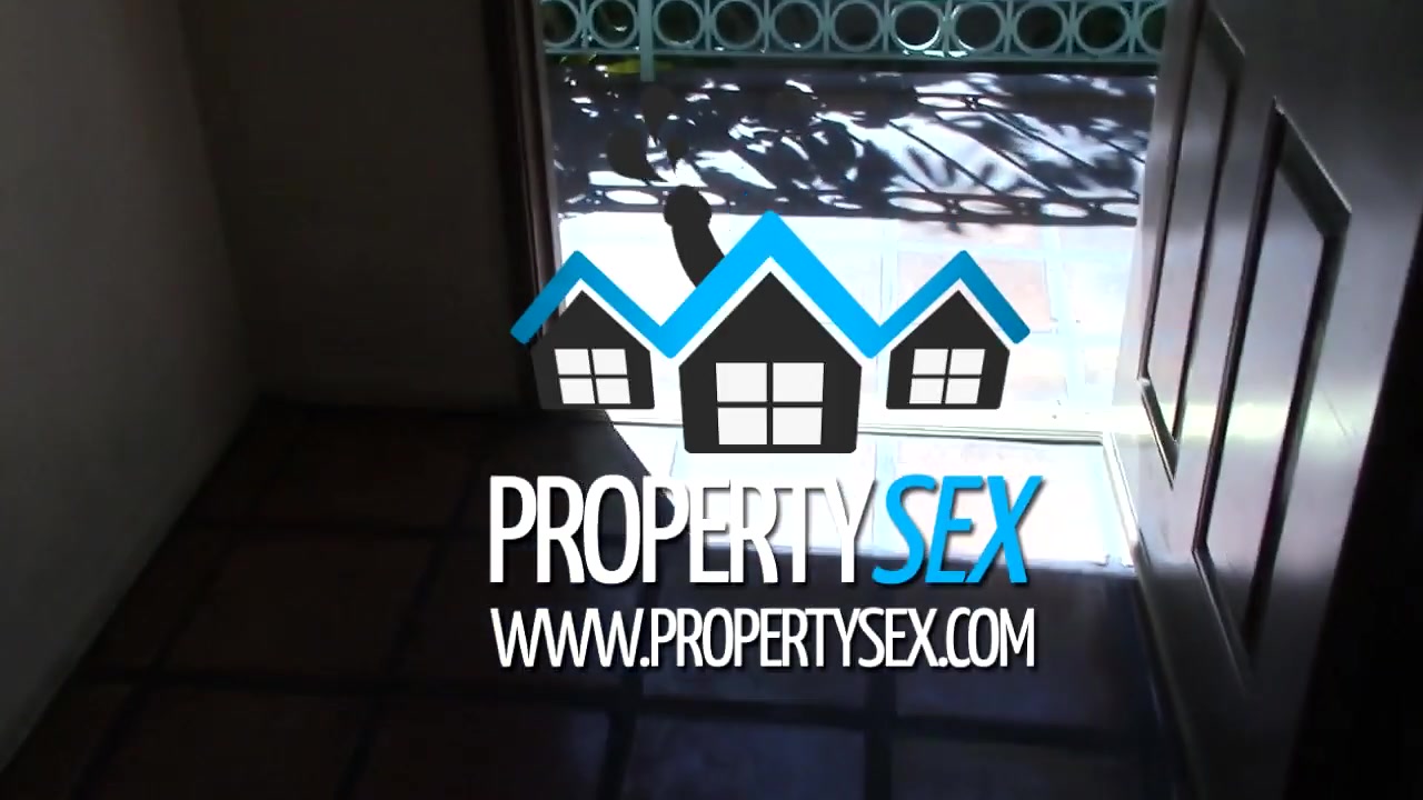 PropertySex Absolutely Stunning Blonde Agent Fucks Renter in Apartment