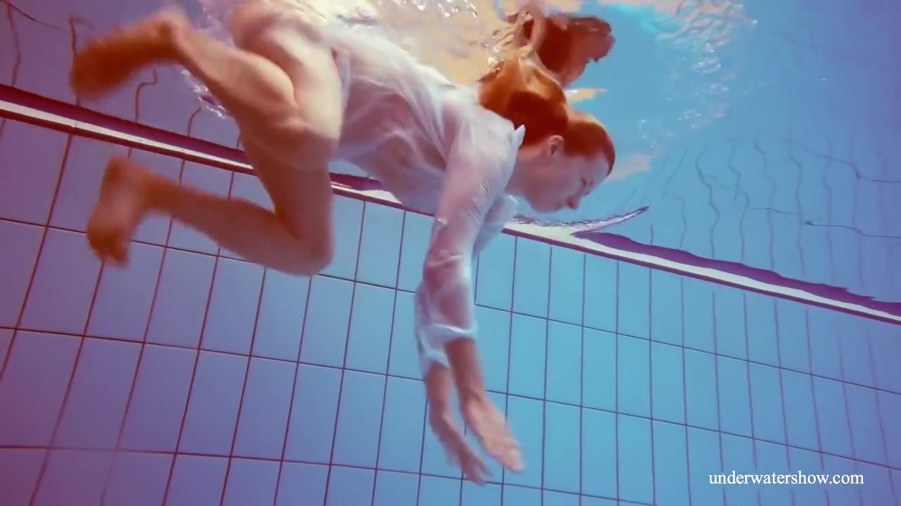 Hot Sexy Horny teen 18+ Babe Melisa Darkova Swimming Nude Alone