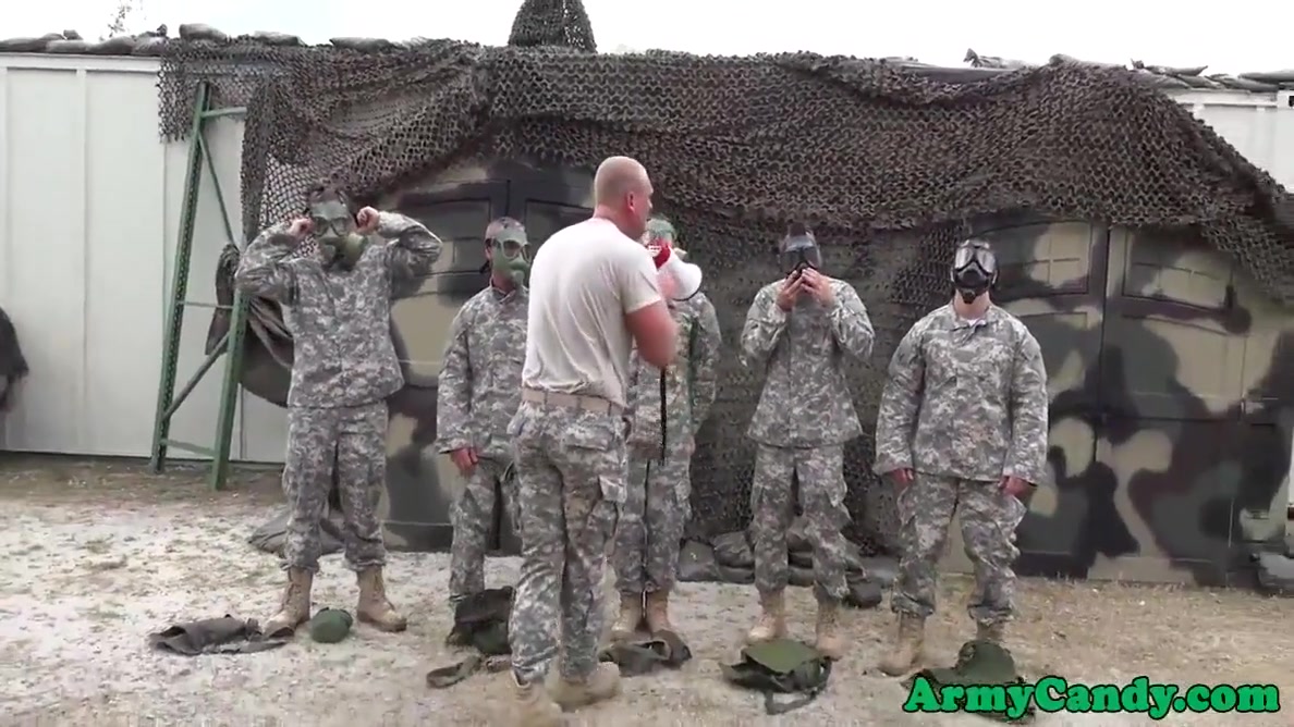 Strong Military Hunks Buttfuck And Spunk