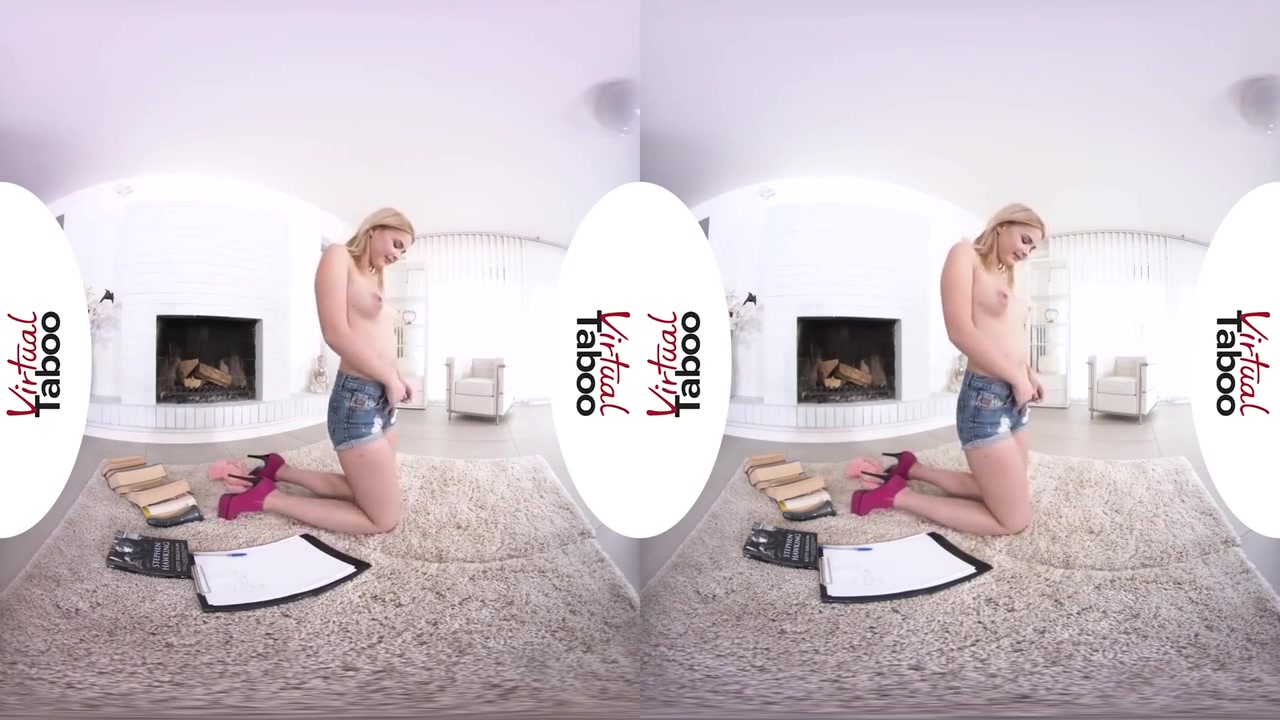 Beautiful Blonde Teen 18+ Feeding Her Pussy