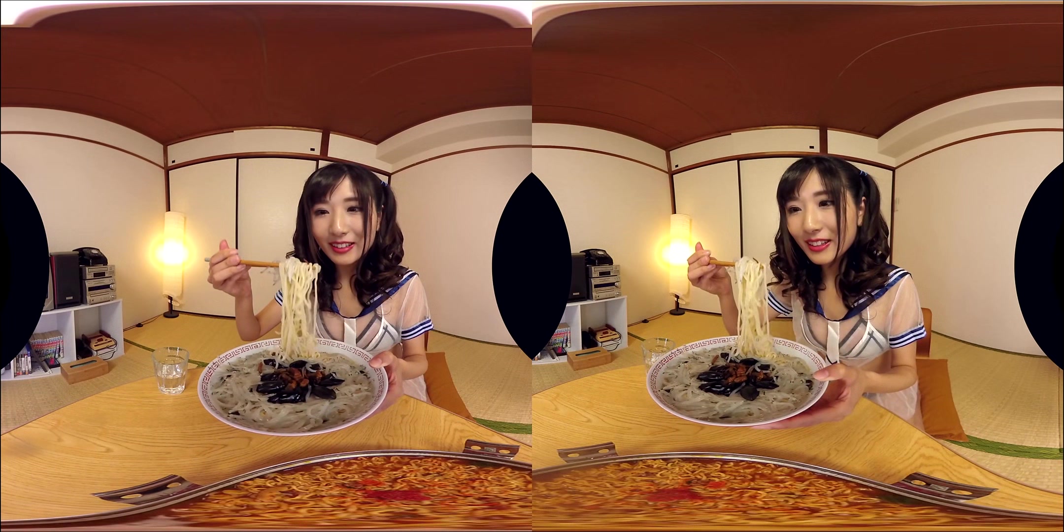 Kotomi Soramame Eats Bugs; Hot Japanese Idol Softcore Food Fetish