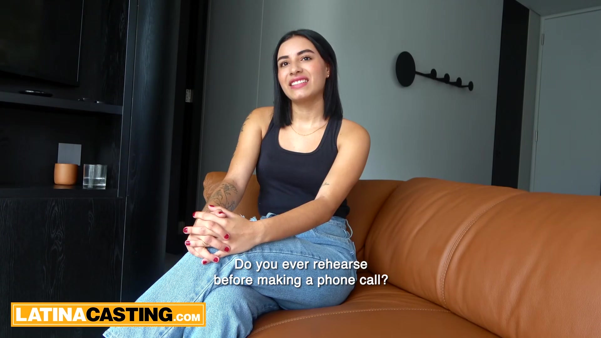 Latina Casting - Shy 18yo Colombian Cutie Riding HUGE Dick In Audition