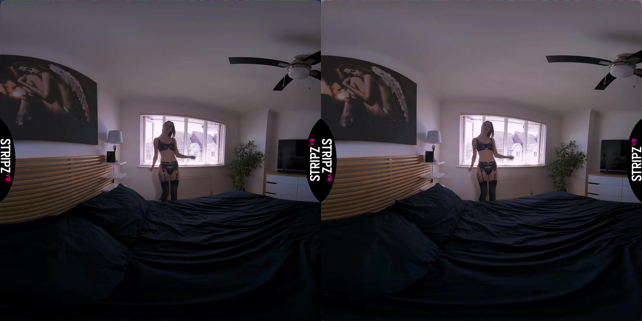 Tease The Neighbours - Hot Amateur In Front of the Window