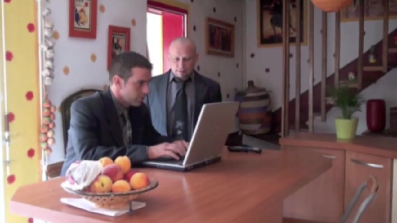 Sexy traders fuck in suit and class during the work - CrunchBoy