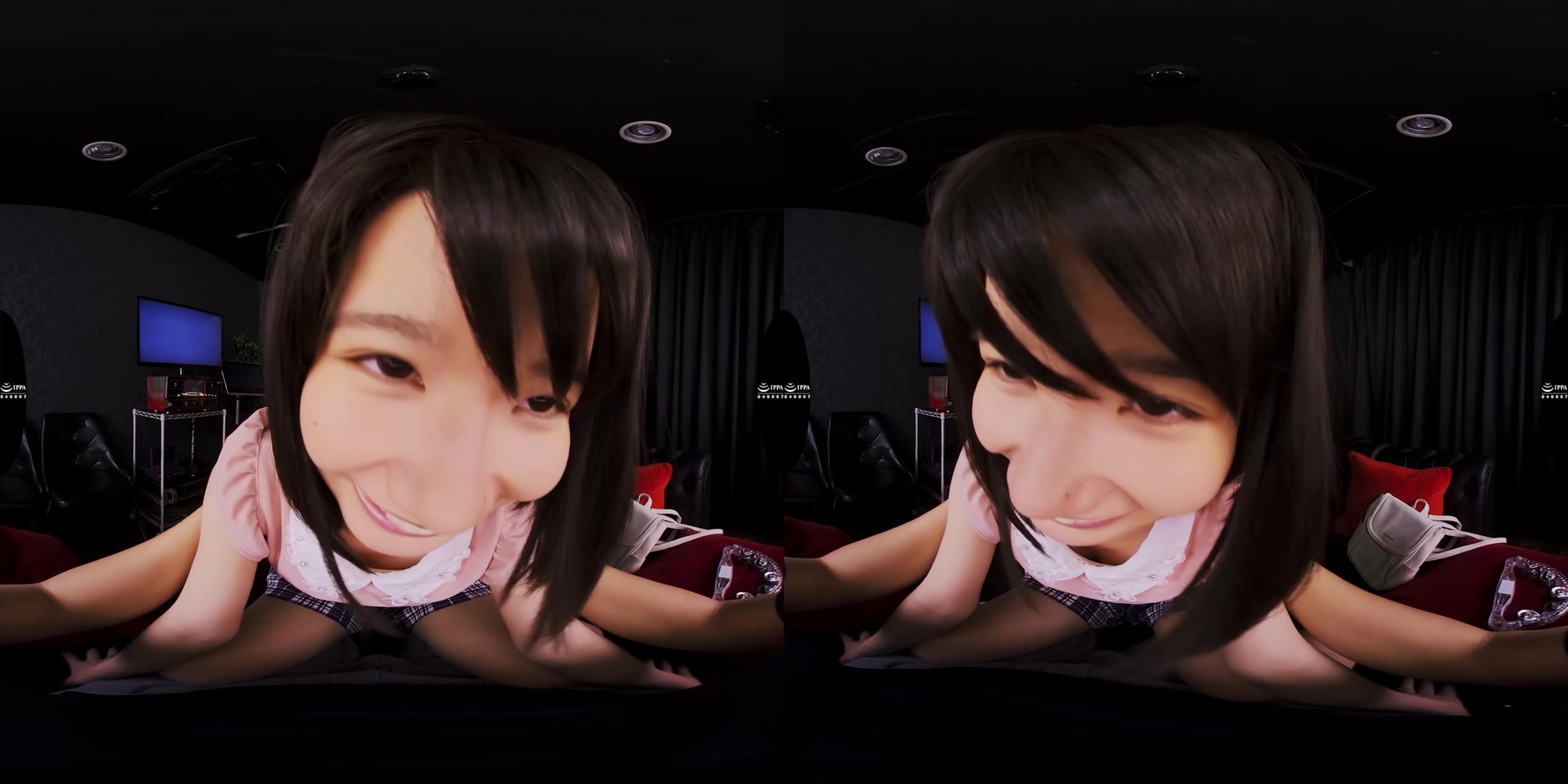 Mii Kurii - The Karaoke Box - Trying to Hold her Moan! - V1VR
