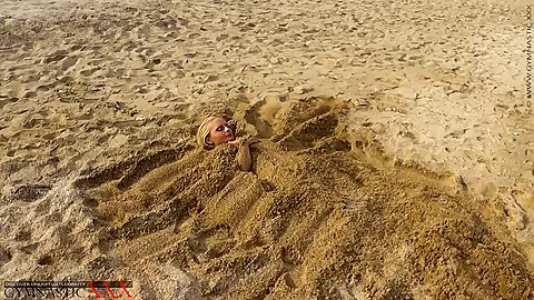 Flexible Games In The Sand - Watch4Fetish
