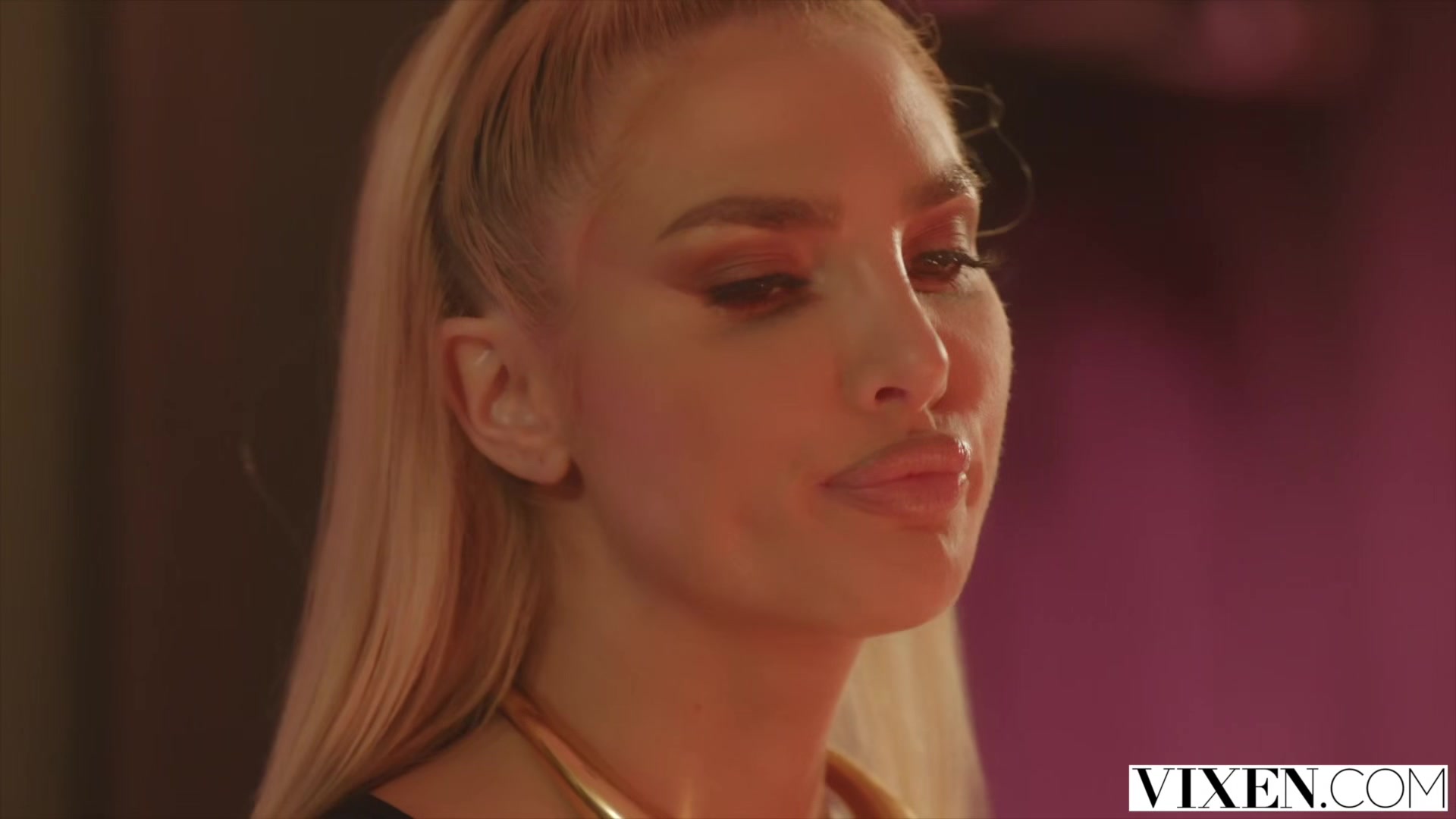 VIXEN Hot blonde bombshell Kenzie Anne seduces married man