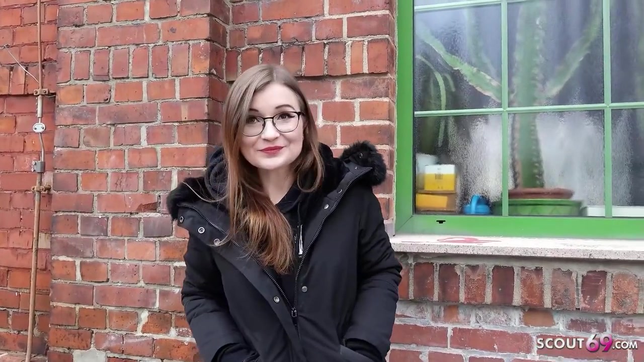 Tiny Emily - German Small Glasses Student 18+ Pick Up And Talk To Casting Fuck