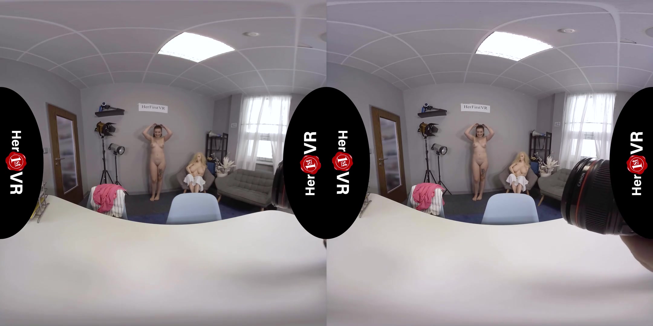 Little Elis - VR Casting; Cute Amateur Solo - SexLikeReal