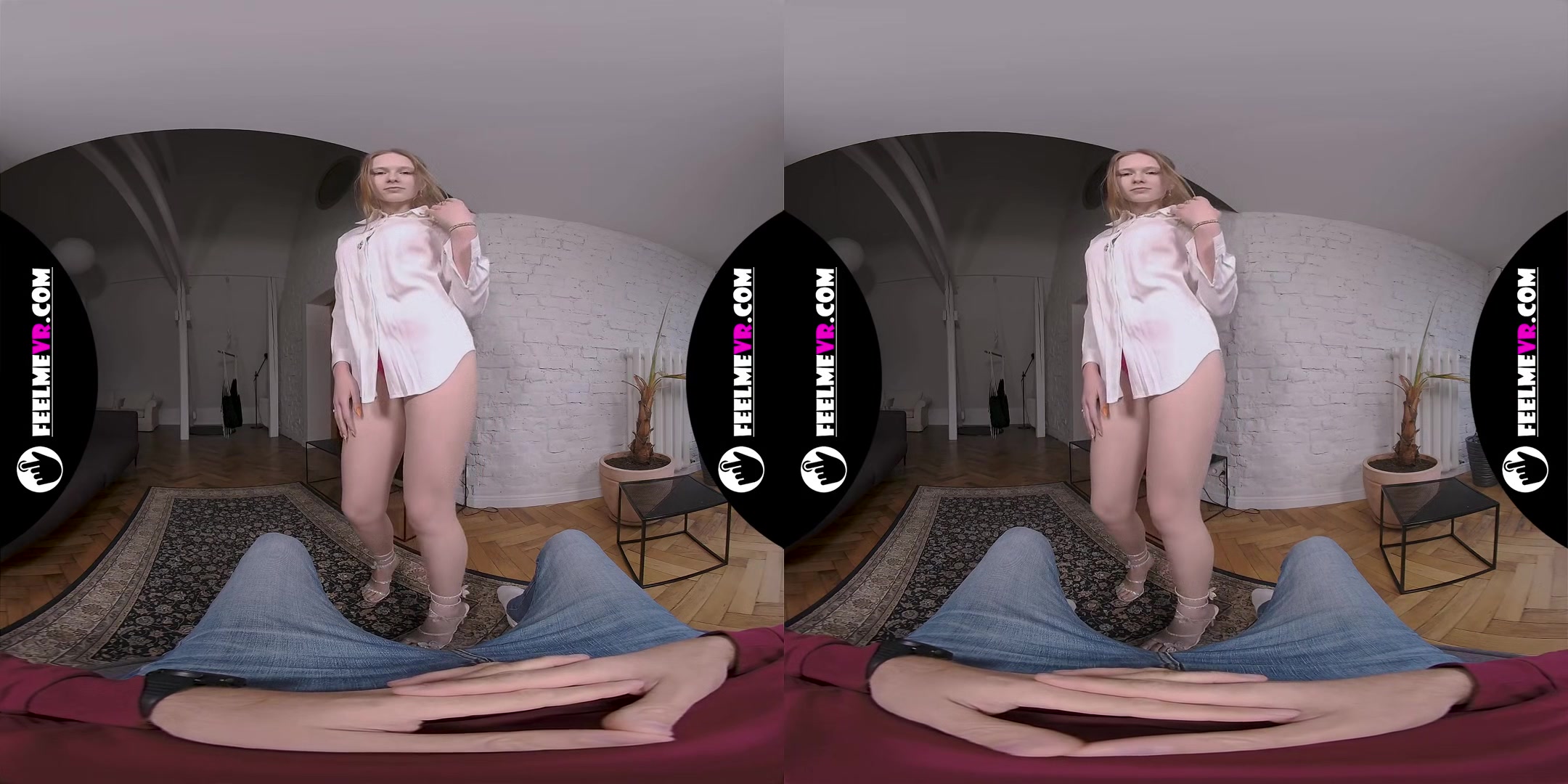 Virtual Reality Striptease With Zuzanna