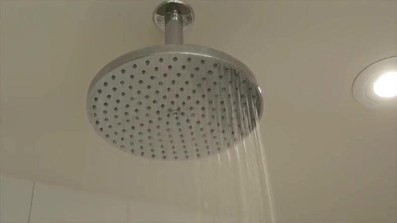 having fun in the shower