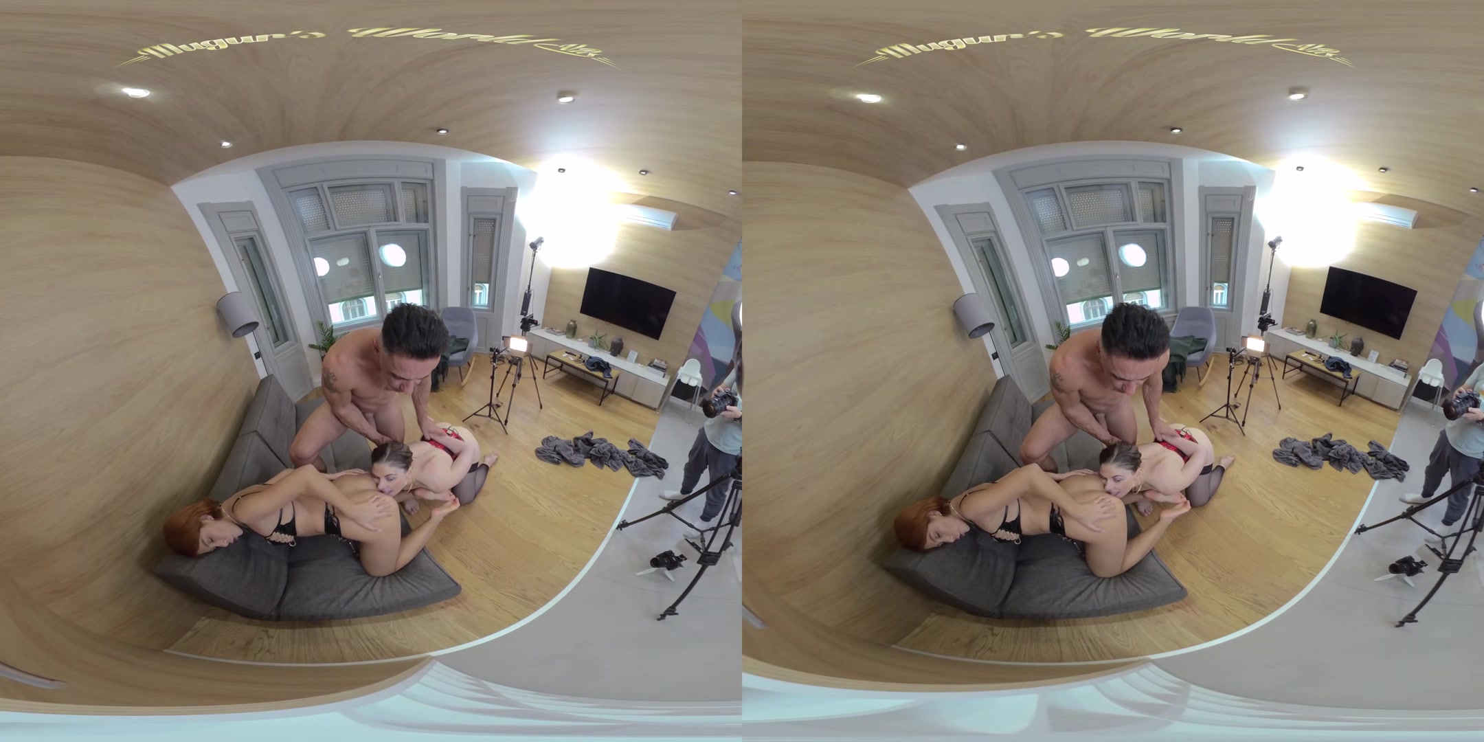 Behind The Scenes Of Foot Fetish Anal Threesome