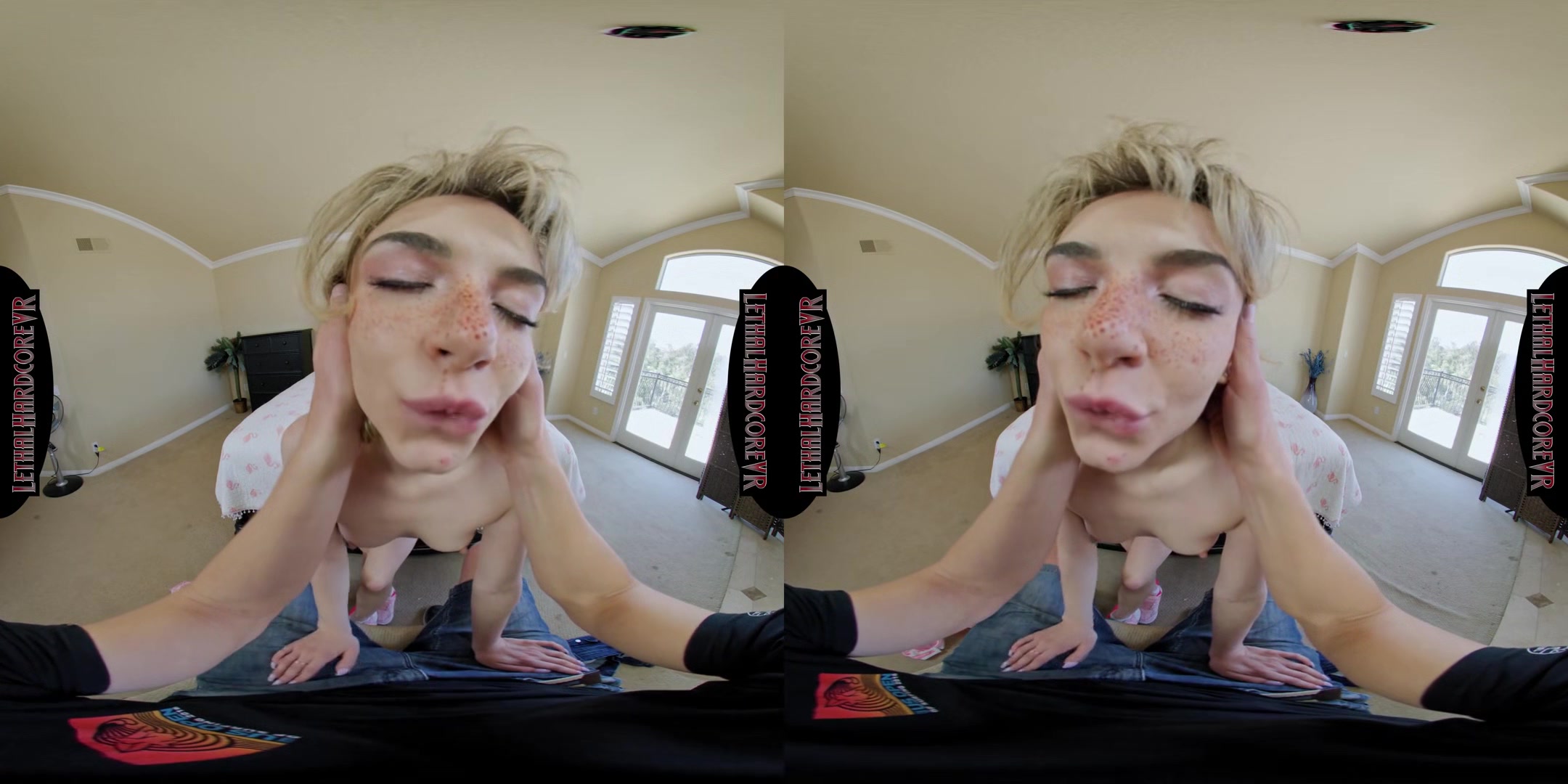 Kiss Me and Lick My Pussy (POV Kissing + Close Up with Freckles Girls)