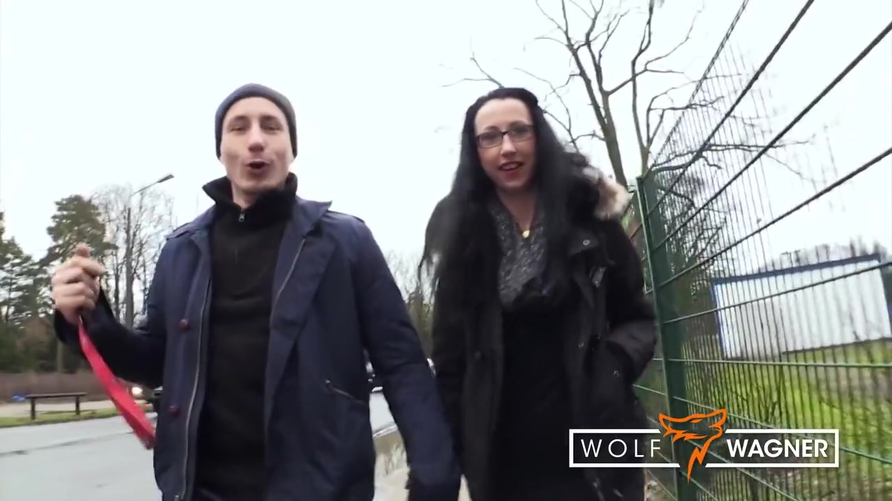Stella Gets Fucked Doggystyle In A Park & Swallows Hot Semen With Wolf Wagner