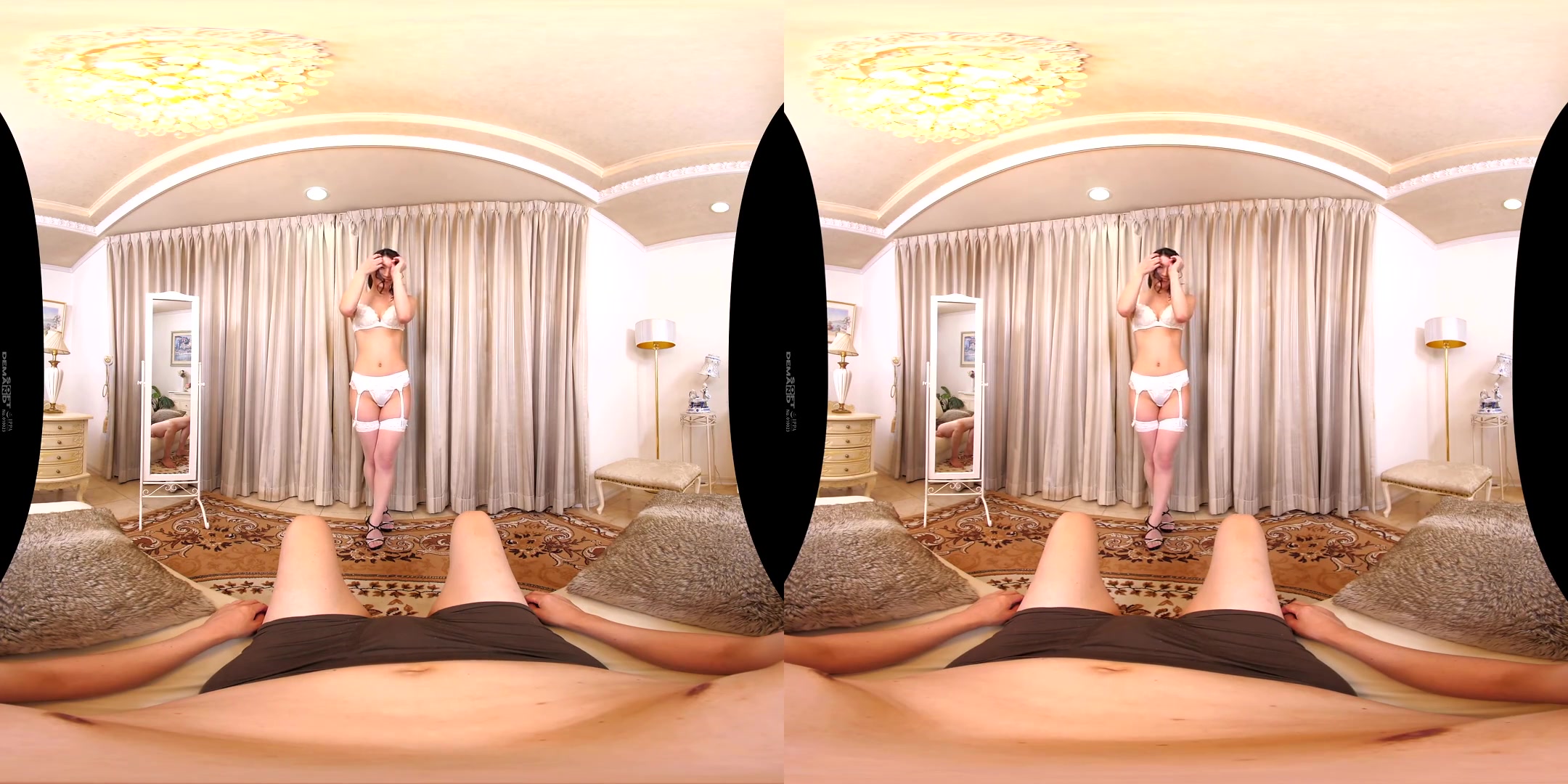 Mesmerized by Your Older Stepsister and Her Sexy Lingerie 2 - Asian Underwear Handjob