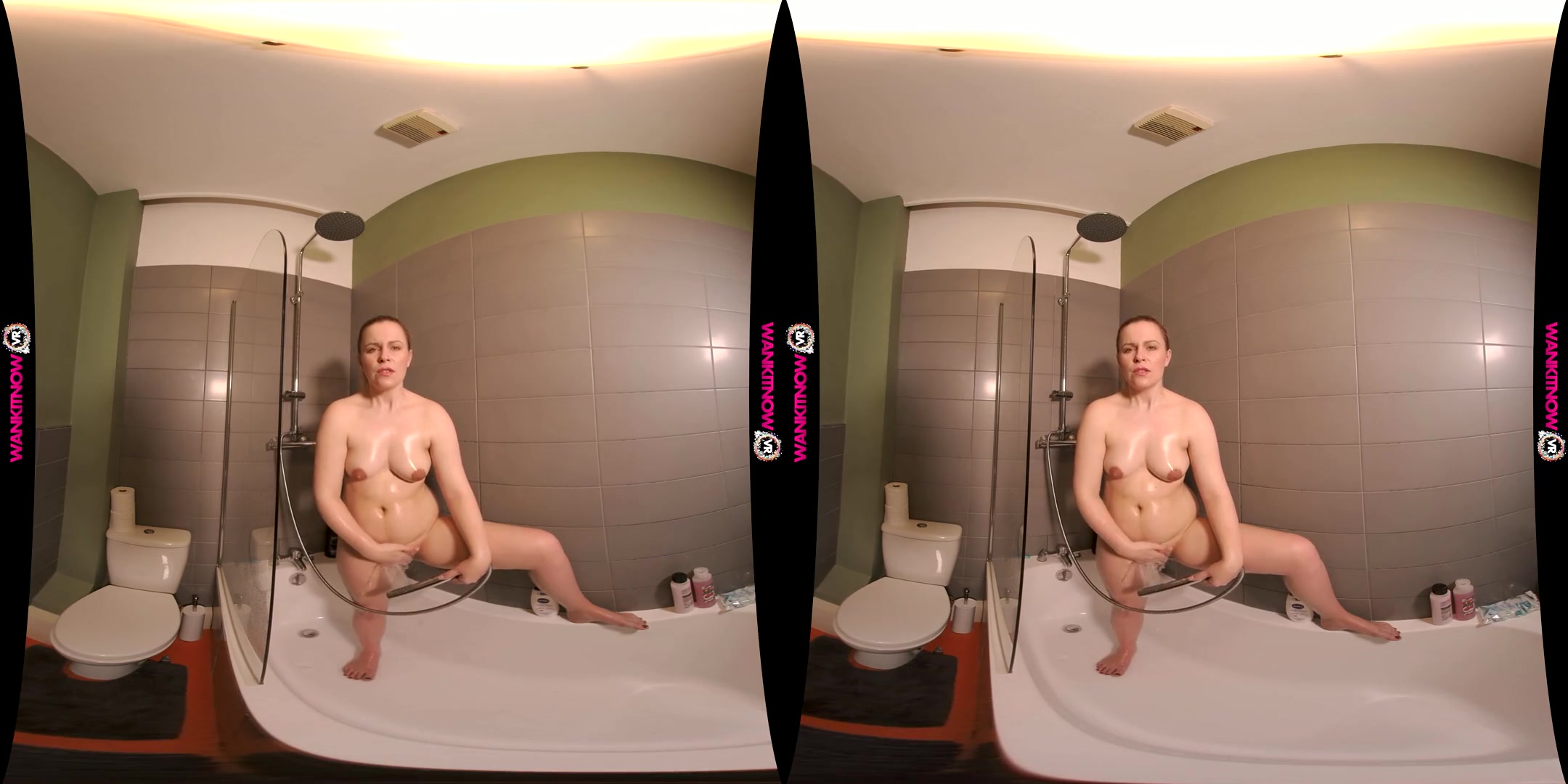 Have Some Wanking Fun - Amateur Blonde Solo in the Shower