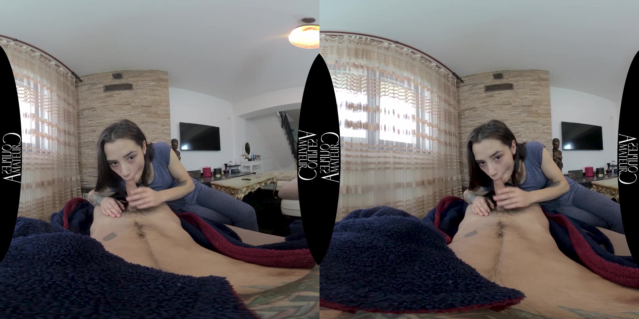 She Asked For Tea But She Got Creapie Instead! - AmateurCouplesVR