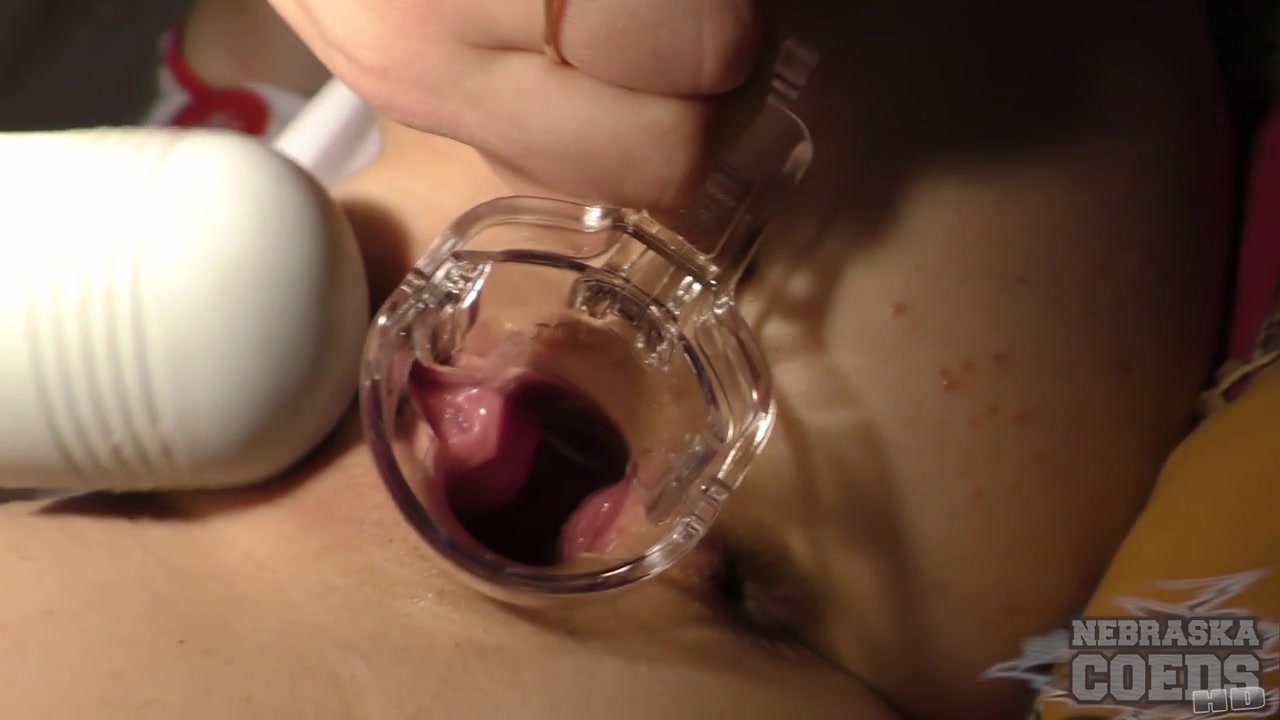 Sexy Nurse Riki Gyno Speculum Play Gaping Ginger Pussy With Closeups Of Pussy Walls