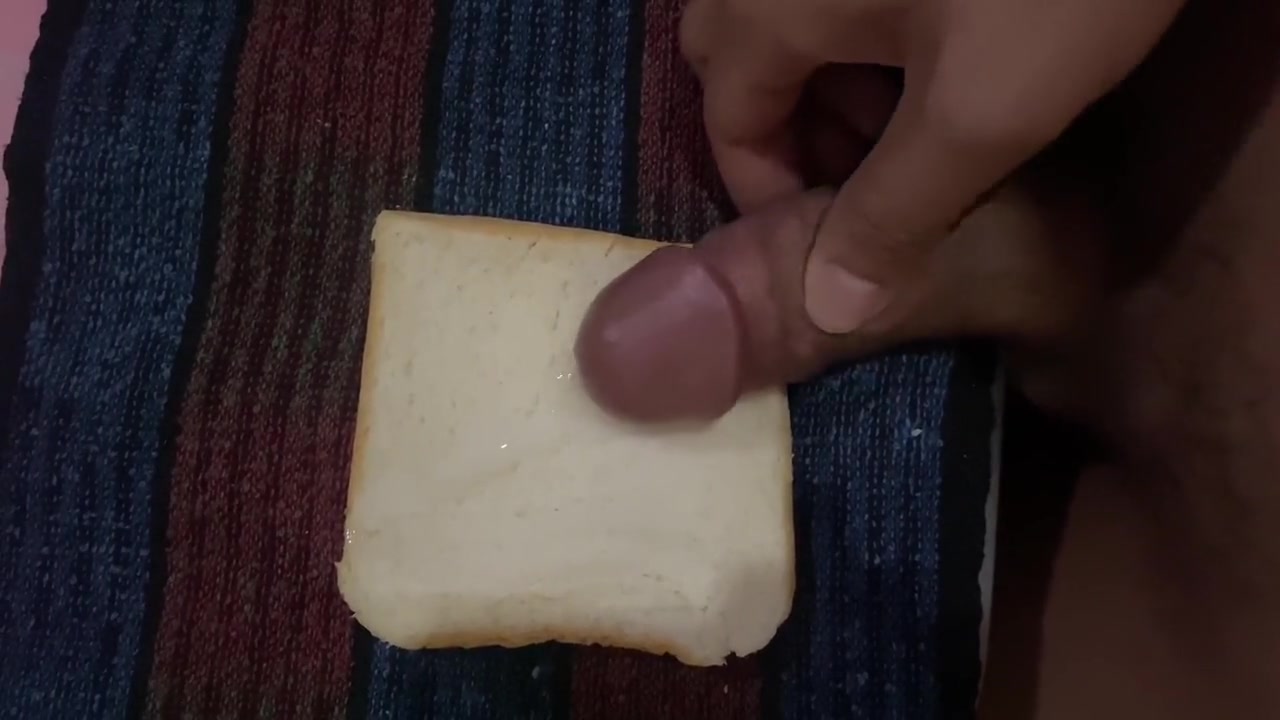 Handsome Asian Pinoy Jack Off And Cum On Bread
