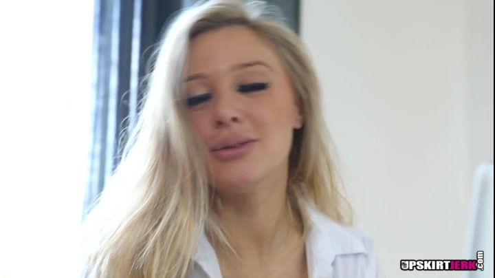 Beth "Teased By The Boss" - UpskirtJerk