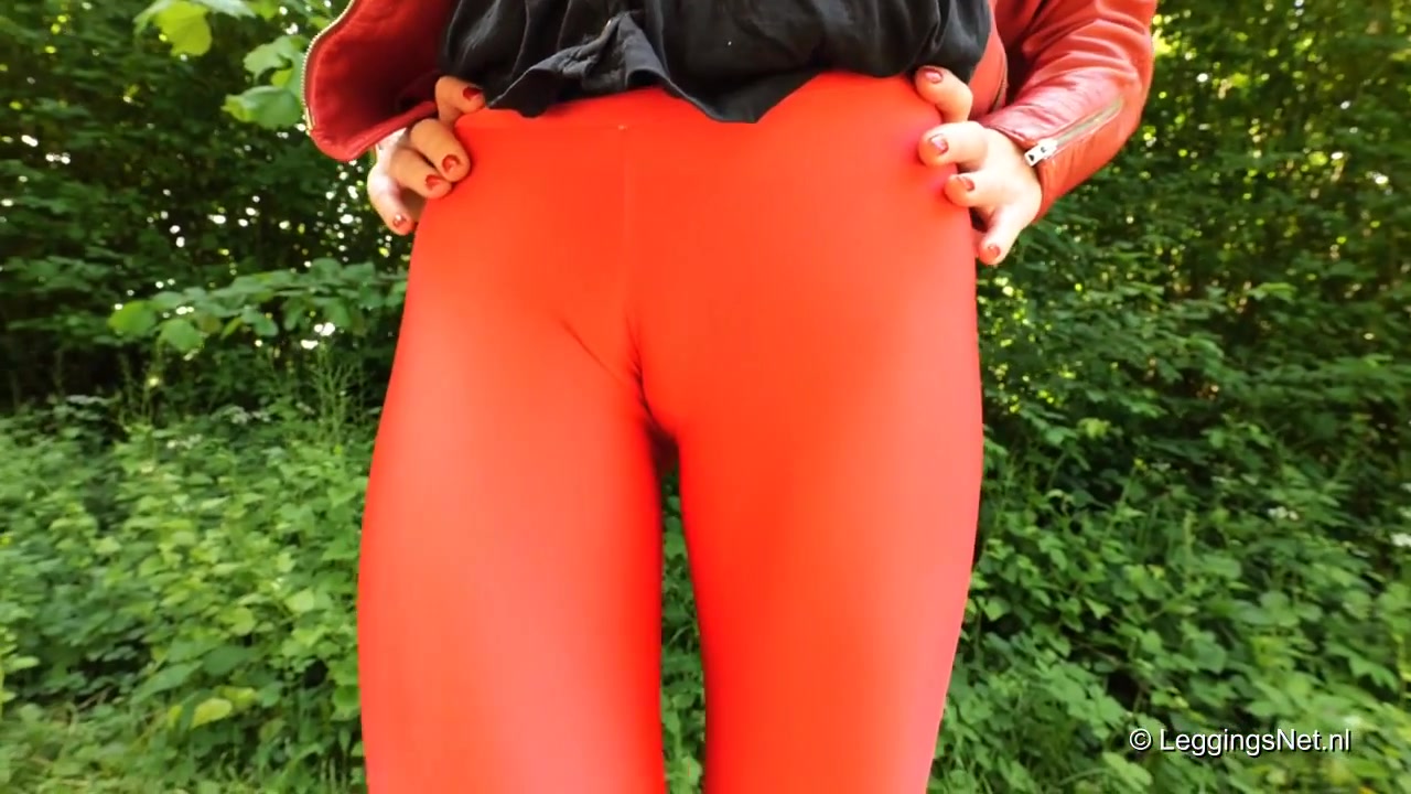 Walk In Red Leggings - 2nd Part