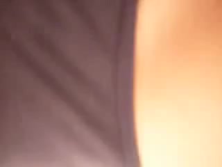 She is giving a blowjob and swallows jizz to the last drop