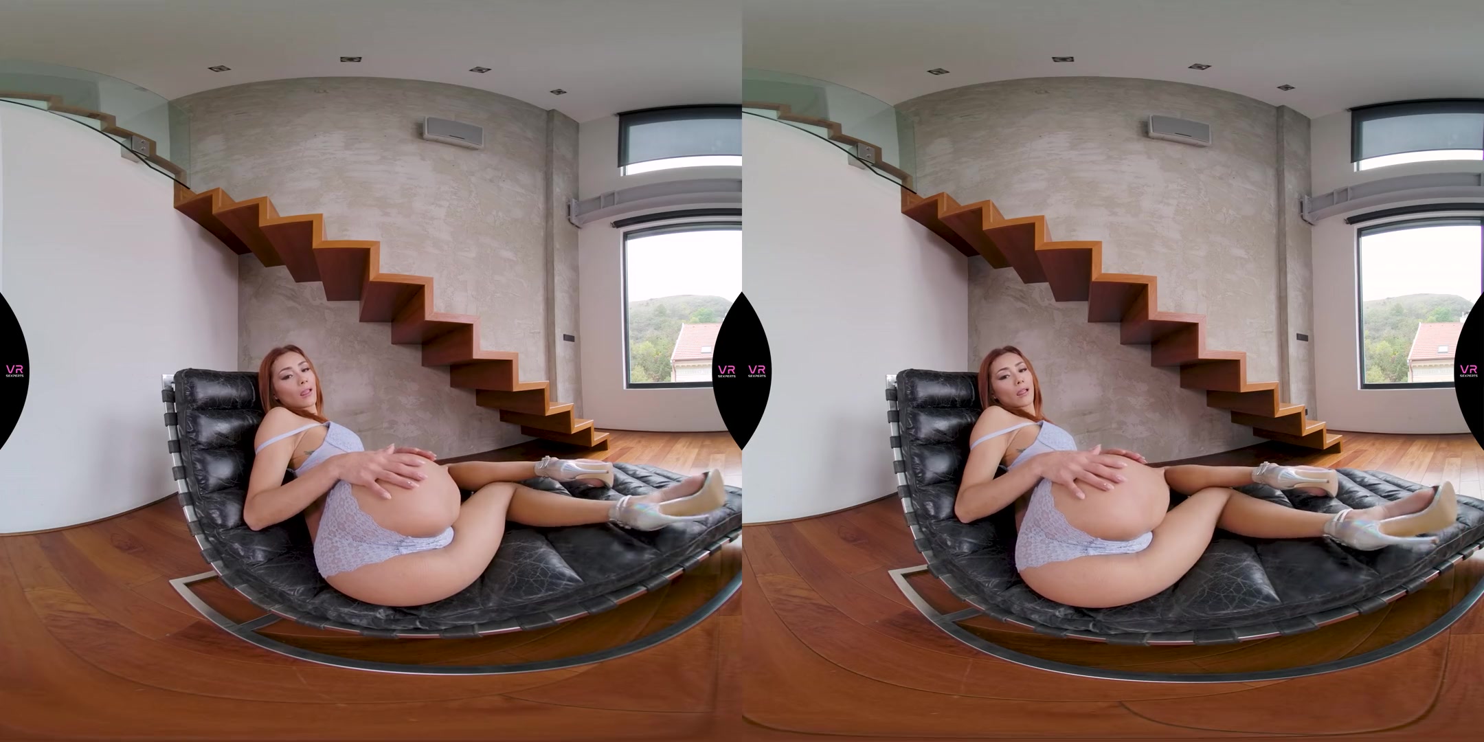 Hot Readhed Latina Masturbation And Squirting