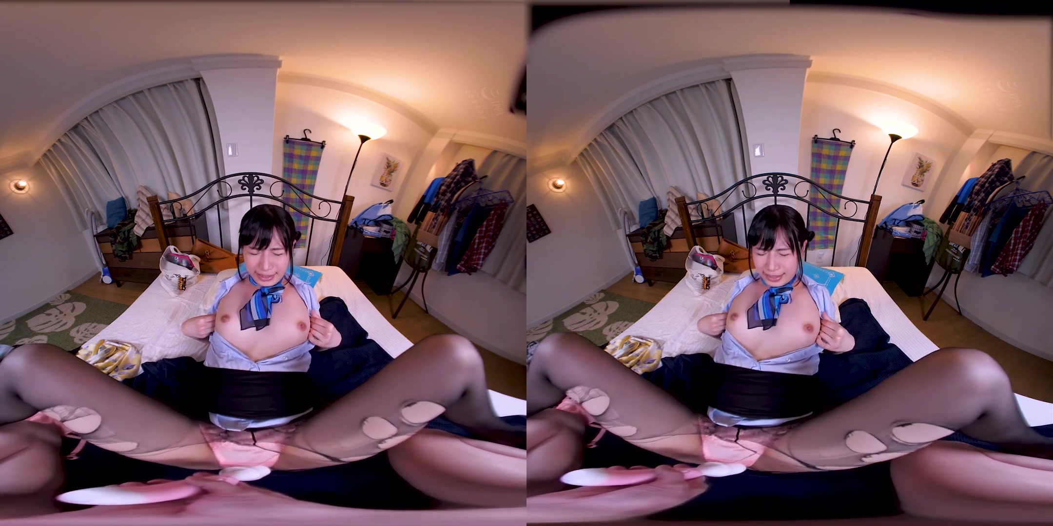 Super Luxury Cabin Stewardess - Asian Uniform Hardcore