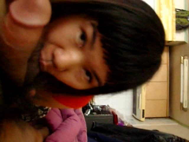 Japanese twat has a mouthful of cock and her pussy drilled