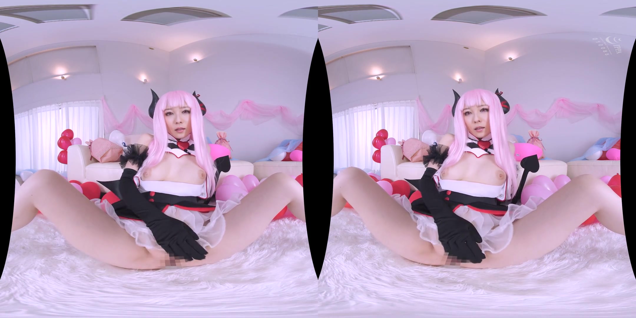 Rin Asuka EvE Channel VR; Japanese Little Devil Cosplay