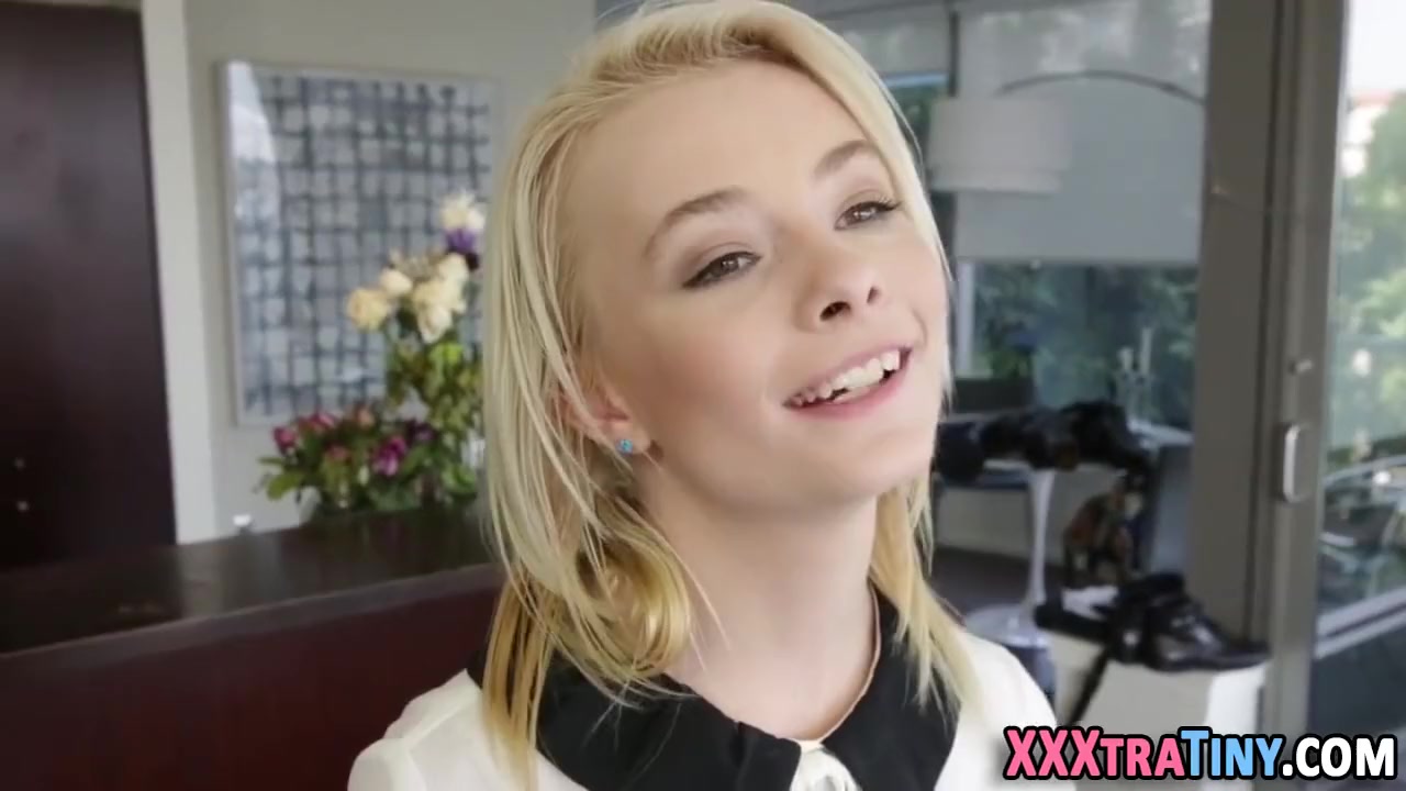 Tiny Blonde Gets Creamed