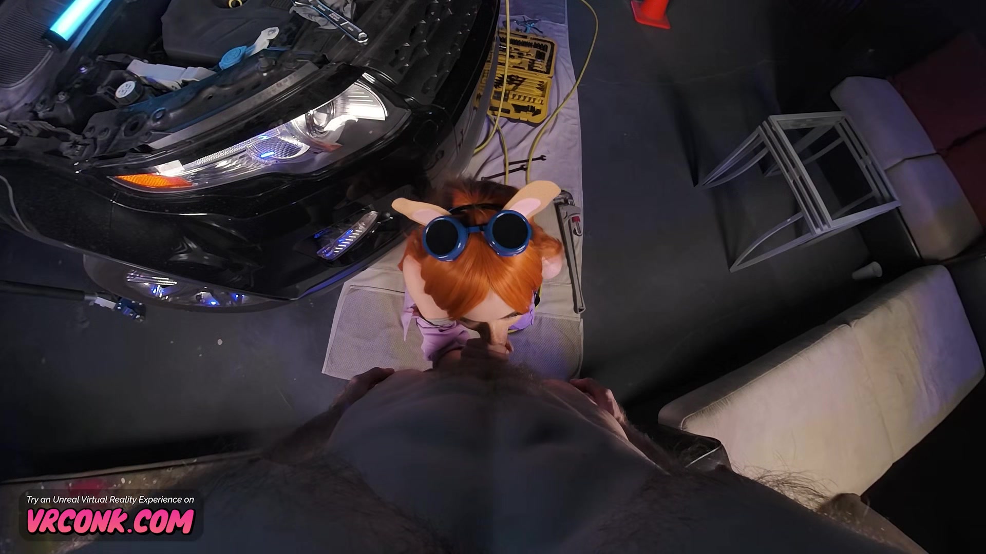 VR Conk Demi Hawks as cute Gadget Hackwrench Cosplay XXX VR Porn