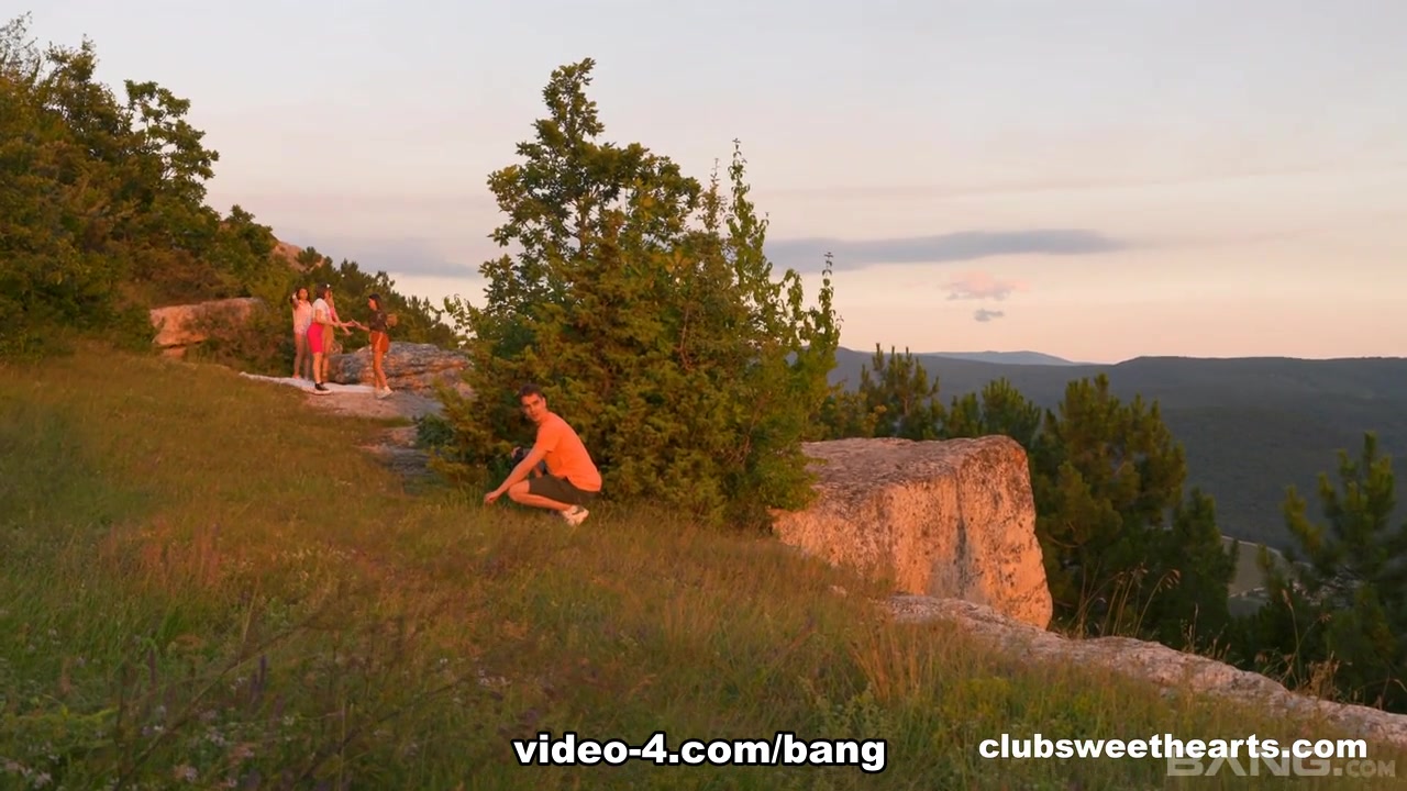 Outdoor Group Sex Gets This Group Of Friends Off