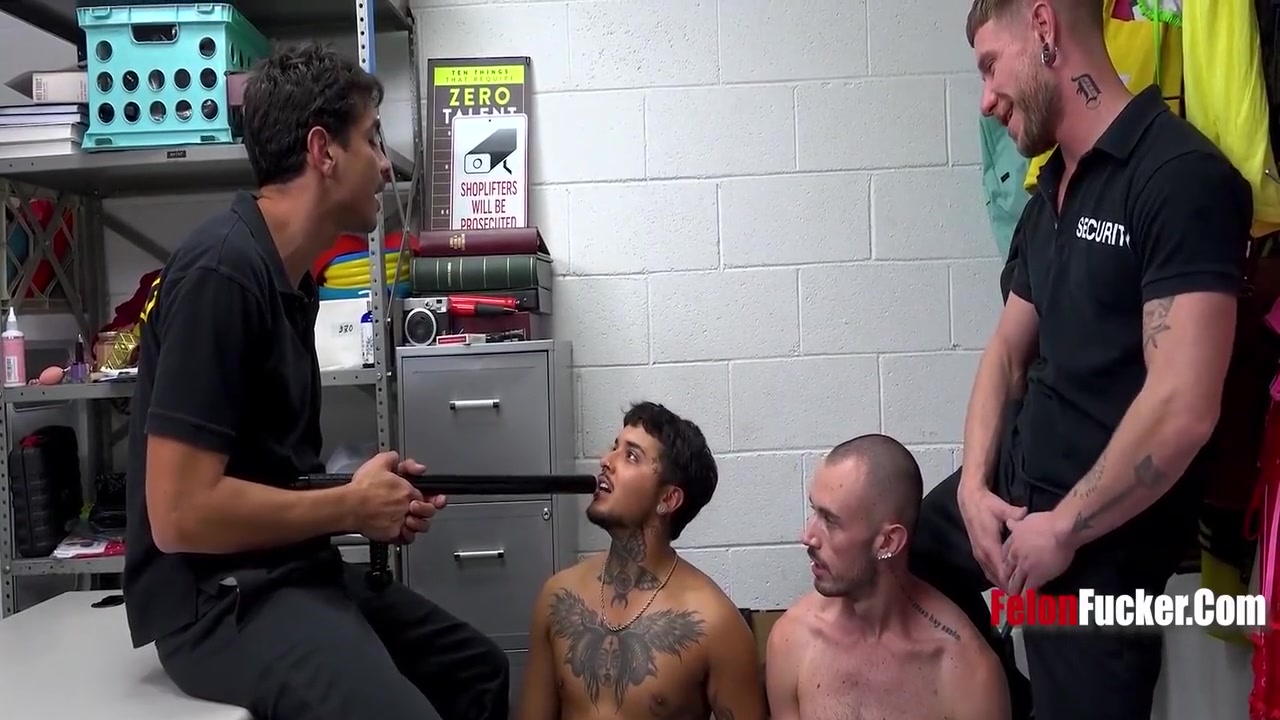 Victor Pleases, Phoenix Leo And Colt Spence - Brats Get Banged 8 Min