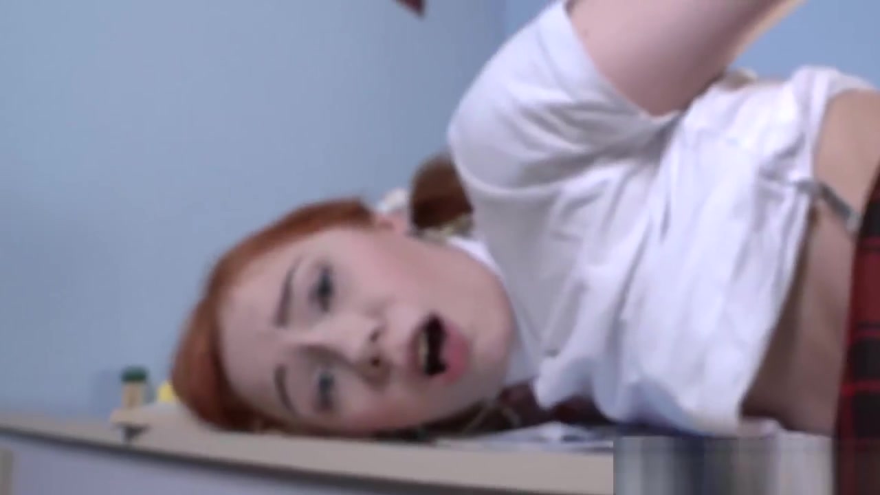 Redhead teen 18+ babe getting her ass banged hard
