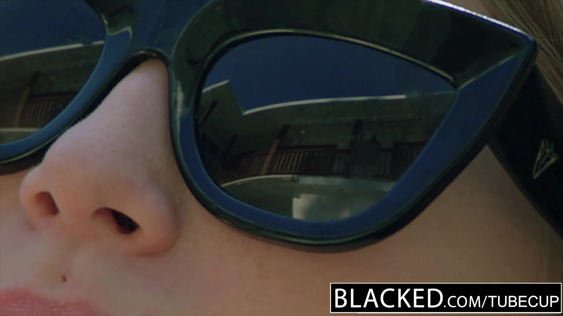 BLACKED Blonde Gets First BBC from ###s Friend
