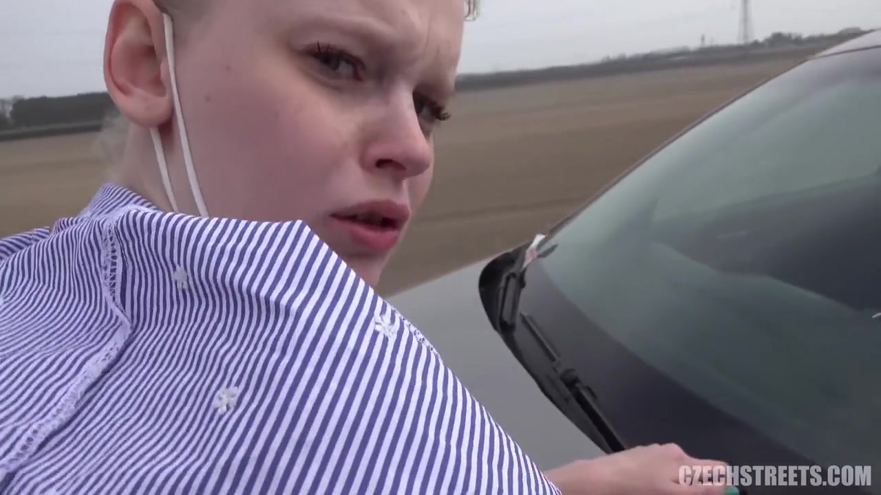 Czech Sluts Fucking A Guy In Their Car For Money