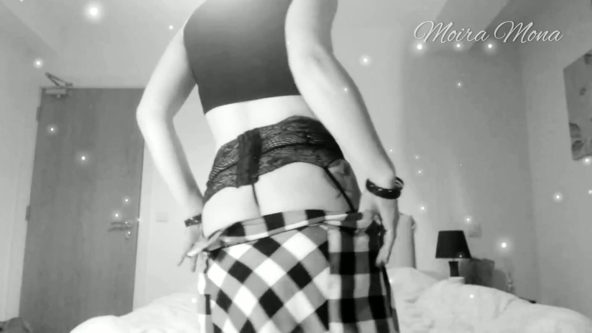 Bratty Goth Striptease
