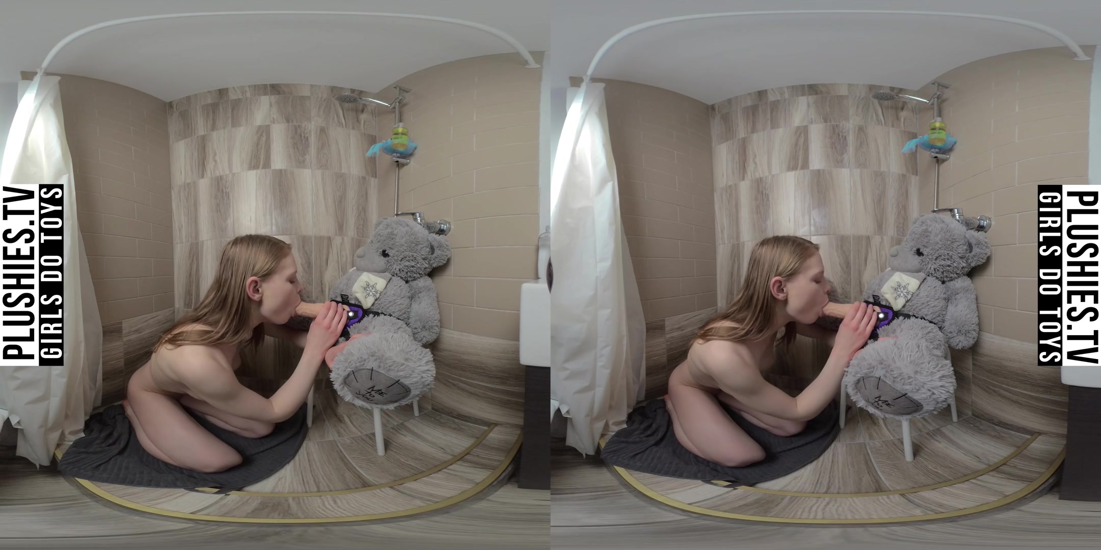 Ginger Mary - Oiling In Shower - PlushiesVR