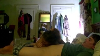 Fucked for the third time today. Cum inside her...