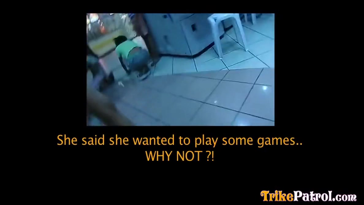 Busty Pool Shark Asian Amateur Lets Big Dick Put The Tip
